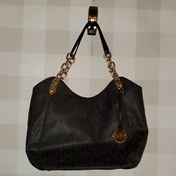 Michael Kors Handbags - EUC Michael Kors Black Lilly Tote